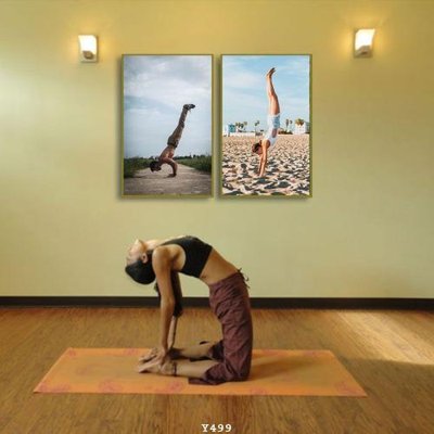Download file ảnh gốc File tranh treo phòng tập yoga Y499 để in ấn