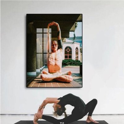 File gốc in ấn File tranh treo phòng tập yoga Y58 chất lượng vượt trội