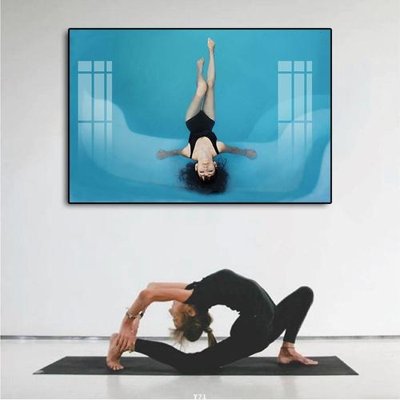 File tranh gốc File tranh treo phòng tập yoga Y71 (bản đẹp) độc quyền