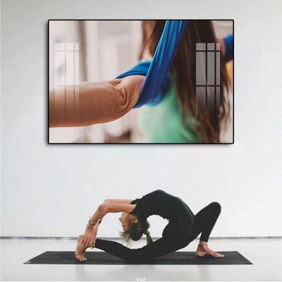 File ảnh File tranh treo phòng tập yoga Y82 (gốc) in poster