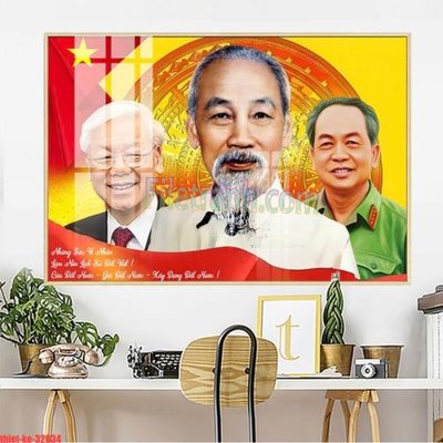 File tranh File in tranh bác trọng bác giáp bác hồ 3 vị vĩ nhân nước việt nam thietke 174 (gốc) chủ đề con người