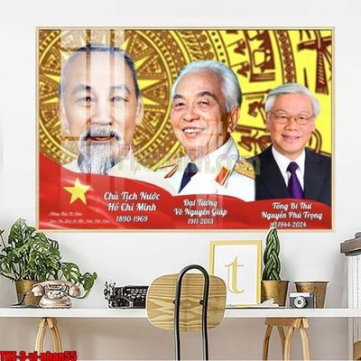 File PSD File in tranh bác trọng bác giáp bác hồ 3 vị vĩ nhân nước việt nam thietke 225 (bản gốc) độ phân giải cao