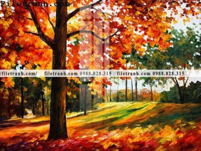 File in ấn tranh ve tay son dau nhieu mau tuyet dep 4005 (bản gốc) từ file gốc