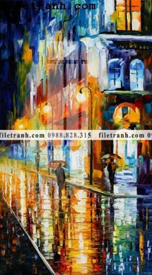 Ảnh mô tả file gốc in mica tranh ve tay son dau nhieu mau tuyet dep 4015