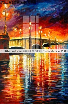 File gốc tranh ve tay son dau nhieu mau tuyet dep 4020 (bản quyền) cho in ấn