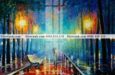 Chi tiết file gốc tranh ve tay son dau nhieu mau tuyet dep 4024 (cho in tráng gương)