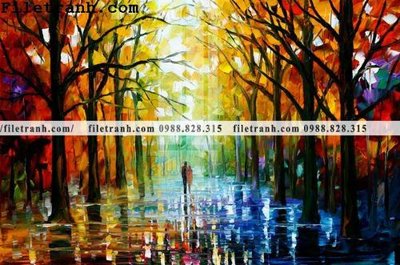 Tải file gốc tranh ve tay son dau nhieu mau tuyet dep 4051 (in không vỡ ảnh)