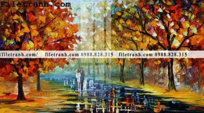 Tải file gốc tranh ve tay son dau nhieu mau tuyet dep 4071 (bản PSD) gốc