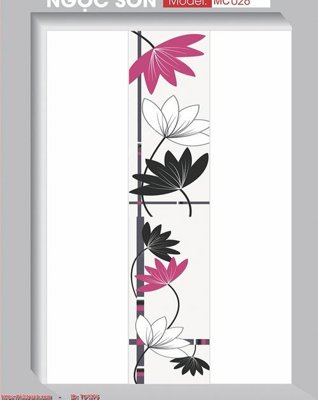 File tranh File in tủ nhựa TU4376 (gốc) chủ đề tĩnh vật