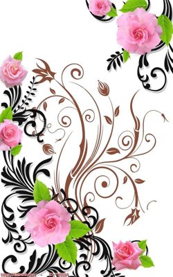 File tranh File in tủ nhựa TU5284 (gốc) in film