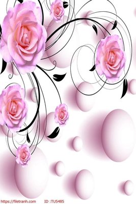 File tranh File in tủ nhựa TU5485 (gốc) chủ đề trừu tượng