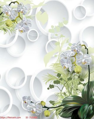 Ảnh gốc File in tủ nhựa TU5488 (độ nét cao) in mica