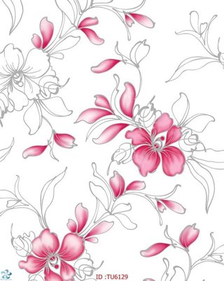 File in trần File in tủ nhựa TU6129 (file gốc) hoa văn 3D