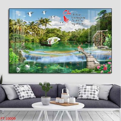 File ảnh File tranh phong thủy 10009 (gốc) in decal dán tường