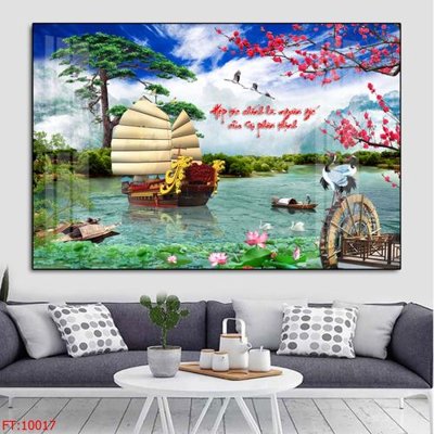 File gốc in ấn File tranh phong thủy 10017 độ phân giải cao