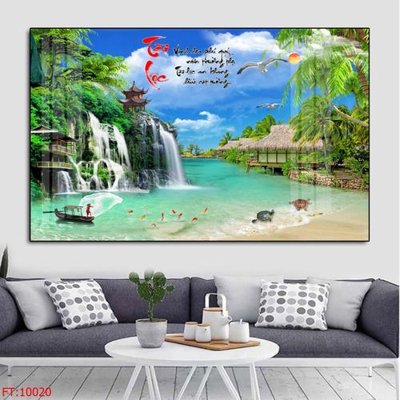 File gốc File tranh phong thủy 10020 (thiết kế) độc quyền