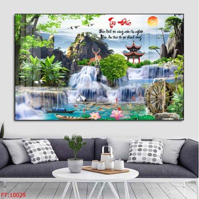 File tranh File tranh phong thủy 10029 (gốc) in film