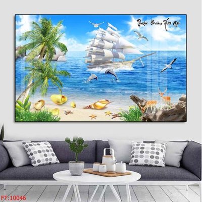 Hình ảnh file gốc in trần nhà File tranh phong thủy 10046