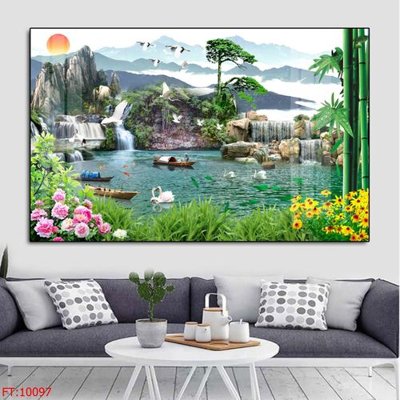 Tải file File tranh phong thủy 10097 (gốc) làm file tranh quảng cáo