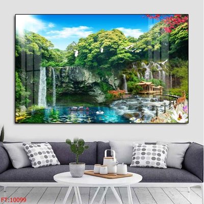 File PSD File tranh phong thủy 10099 (gốc) tách lớp chi tiết