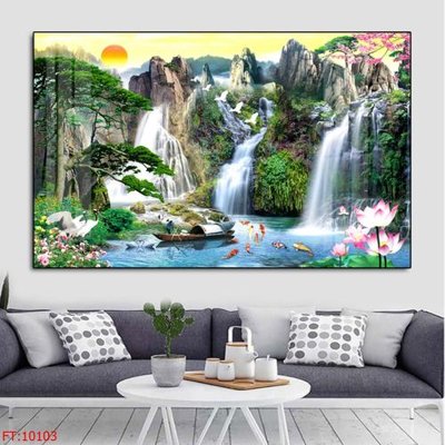 File ảnh File tranh phong thủy 10103 (gốc) in standee