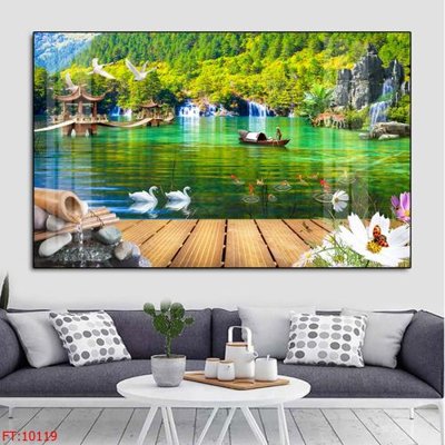 File gốc File tranh phong thủy 10119 (thiết kế) độc quyền