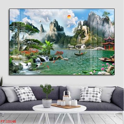 File gốc File tranh phong thủy 10148 (phiên bản chuẩn) để in ấn