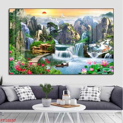 File PSD File tranh phong thủy 10157 (nguyên gốc) chất lượng cao