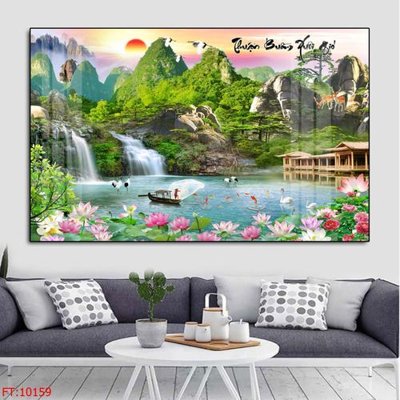 File gốc File tranh phong thủy 10159 (trang trí) phòng ngủ