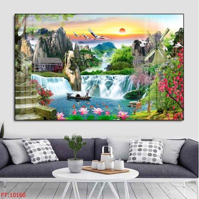 Tệp tin gốc File tranh phong thủy 10160 (dùng cho in) File tranh phong thủy 10160