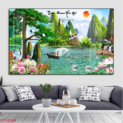 Hình ảnh file gốc in trần nhà File tranh phong thủy 10164