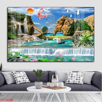 File tranh File tranh phong thủy 10186 (gốc) in film