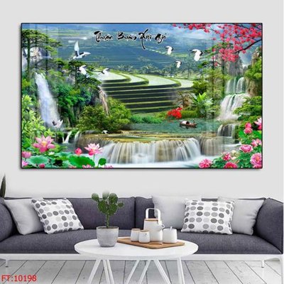 Tải file File tranh phong thủy 10198 (ảnh gốc) in gạch men