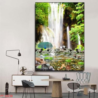 File PSD in ấn File tranh phong thủy 10230 (chất lượng cao)