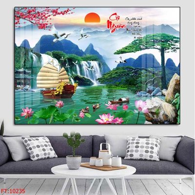 File in trần File tranh phong thủy 10235 (file gốc) phong thủy