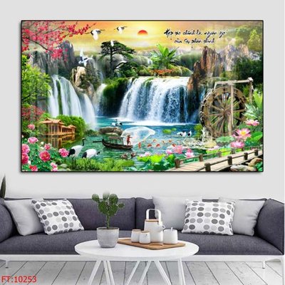 Tệp tin gốc File tranh phong thủy 10253 (dùng cho in) File tranh phong thủy 10253