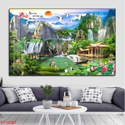 Download file File tranh phong thủy 10287 (gốc) in mica cao cấp