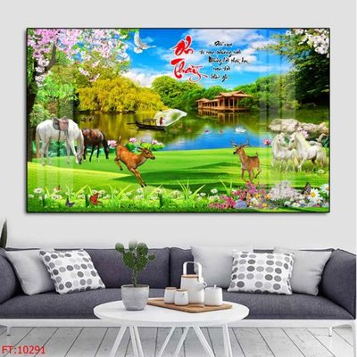 Tải file File tranh phong thủy 10291 (ảnh gốc) in gạch 3D