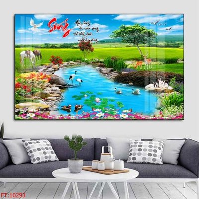 File in trần File tranh phong thủy 10293 (bản gốc) đại dương