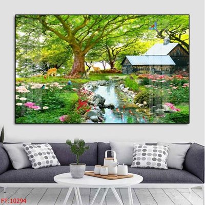 File gốc File tranh phong thủy 10294 (in 3D) nghệ thuật