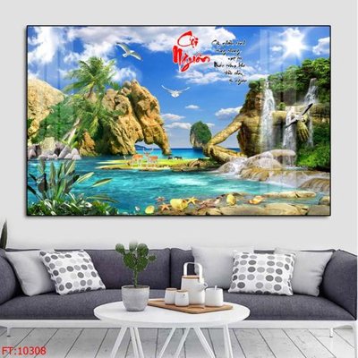 Tệp tin gốc File tranh phong thủy 10308 (dùng cho in ấn) chuyên nghiệp