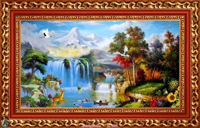 Tải file Tranh phong thủy 104 (ảnh gốc) 300dpi Tranh phong thủy 104