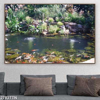 Download file tranh Tranh sơn thủy thác nước 2783TTN (file gốc PSD)