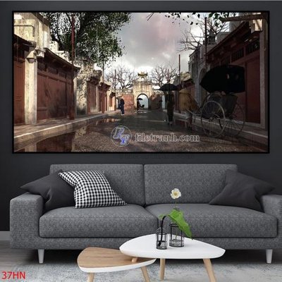 File tranh File tranh hà nội xưa 37HN (gốc) chủ đề thành phố