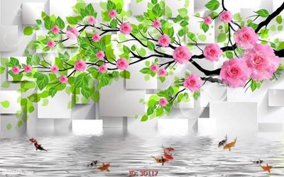 Tải file Tường nền 3D hiện đại 3D117 (gốc) in trên mọi chất liệu