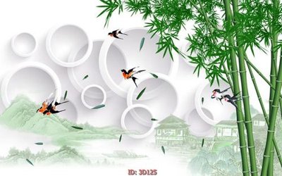 Download file gốc Tường nền 3D hiện đại 3D125 (in mica) trong suốt