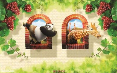 File PSD Tường nền 3D hiện đại 3D133 (bản gốc) cho nhà in