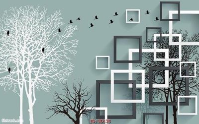 File in ấn Tường nền 3D hiện đại 3D135 (bản gốc) chất lượng cao