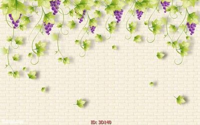 File gốc Tường nền 3D hiện đại 3D140 (in tráng gương) sang trọng