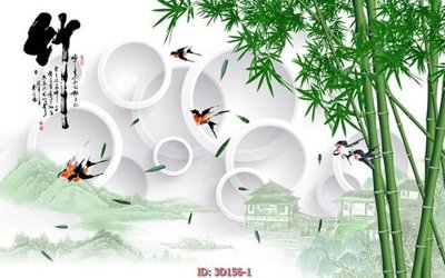 File gốc Tường nền 3D hiện đại 3D156 (trang trí) phòng trẻ em